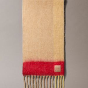 Khăn quàng cổ kẻ viền